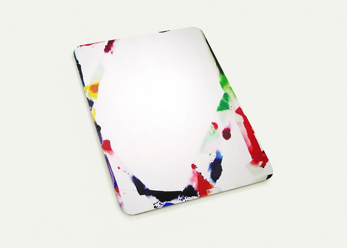 Her Blue Surround SFP71-18 By Sam Francis Pack of 10 Post Cards | Sam Francis Post Cards | A6 (10.5 x 14.8 cm) - 4.1 x 5.8 inches