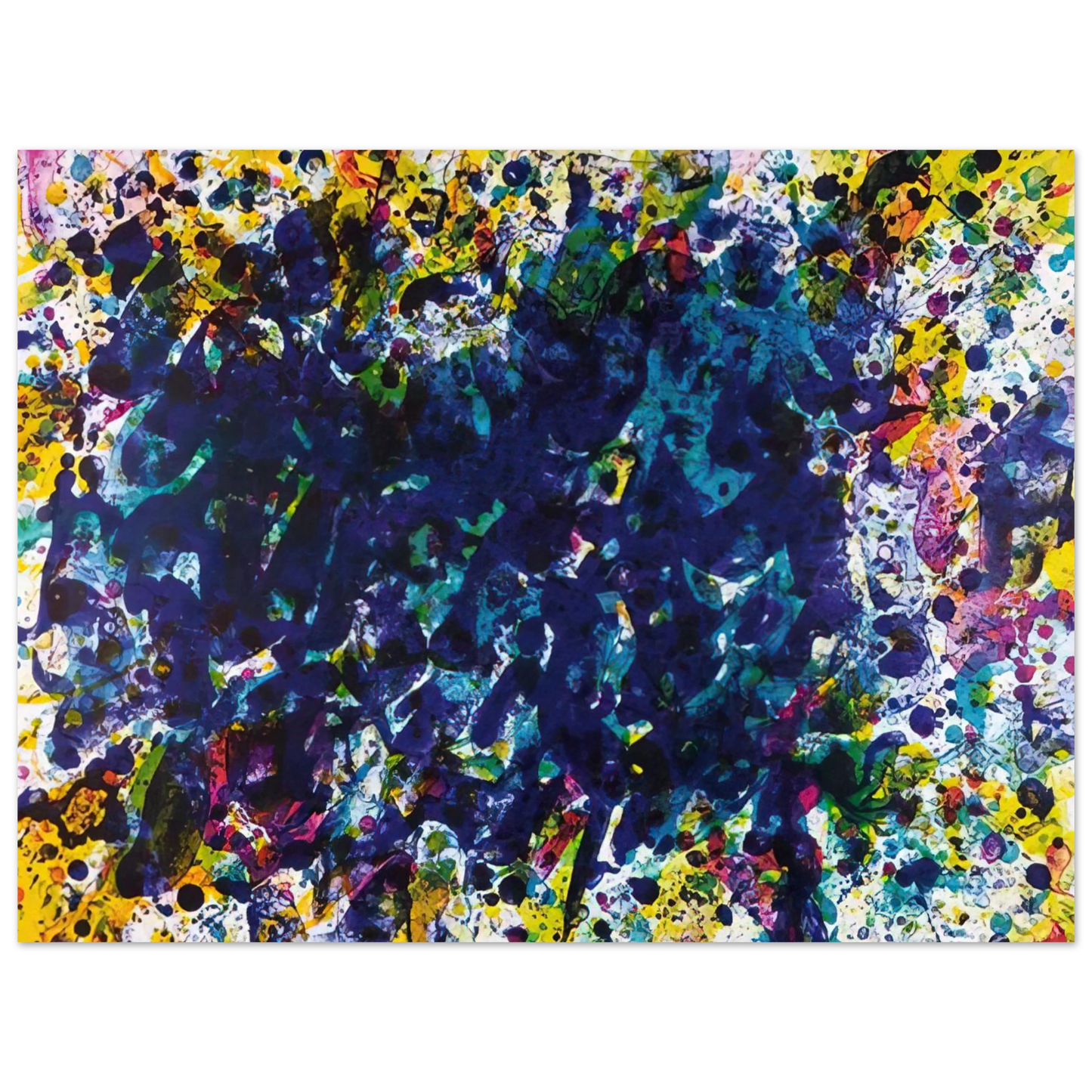 Sam Francis - Coral Marine Fine Art Poster - Default Title