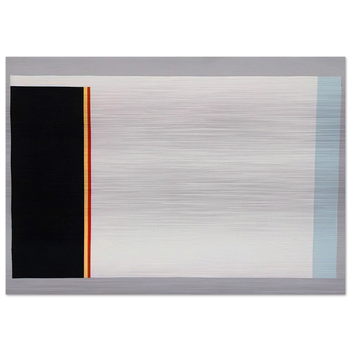 Untitled - 1983 - Gene Davis Brushed Aluminum Print - 70x100 cm / 28x40 inches | Gene Davis Aluminum Print | Gene Davis Prints