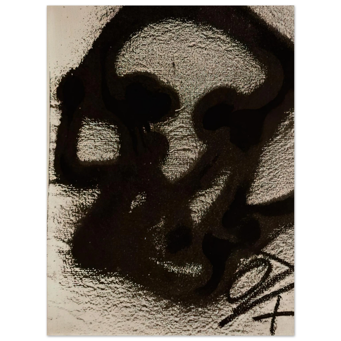 Antoni Tapies - EQUATION III 1987 Fine Art Poster - Default Title
