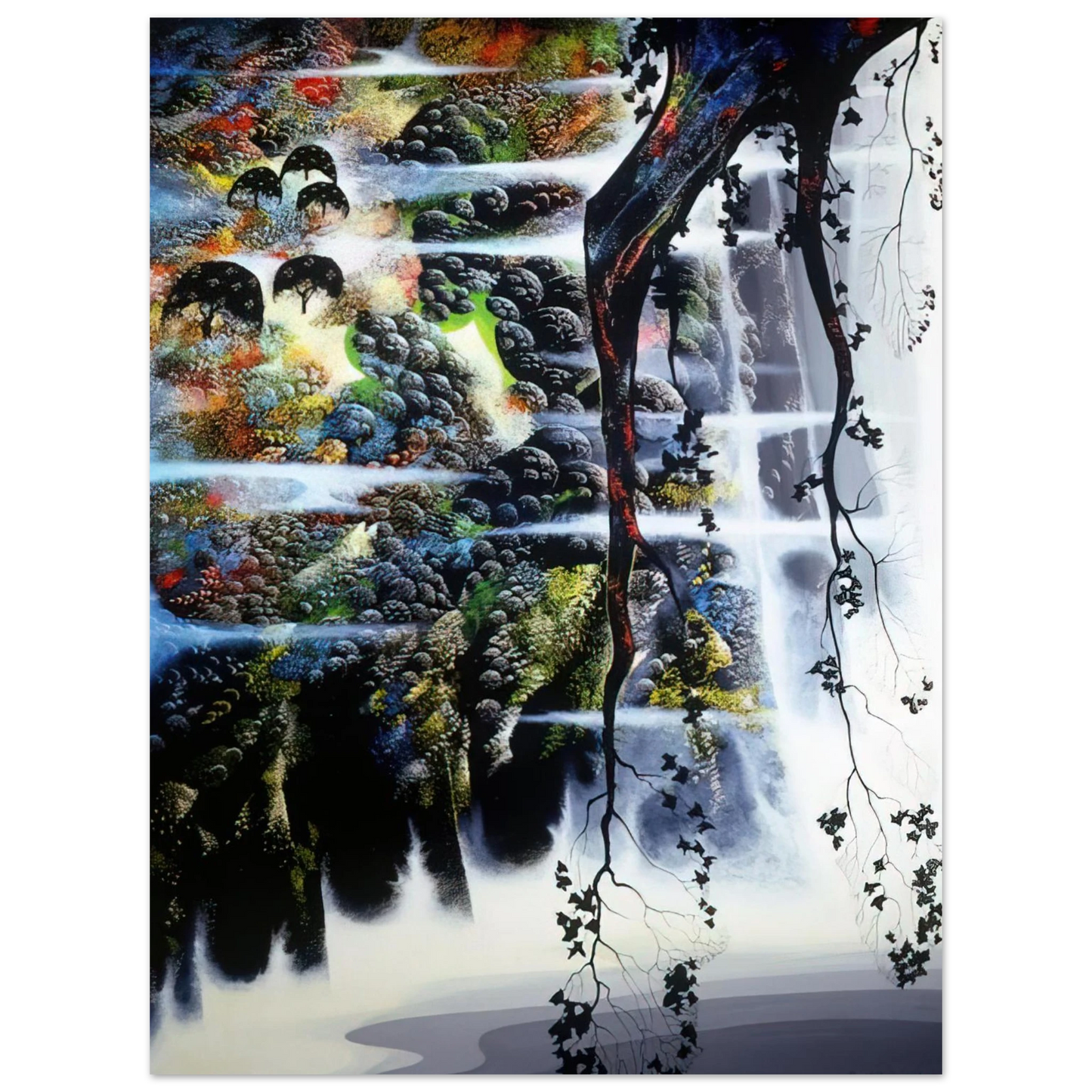 Eyvind Earle - Seaside Wilderness Fine Art Poster - Default Title