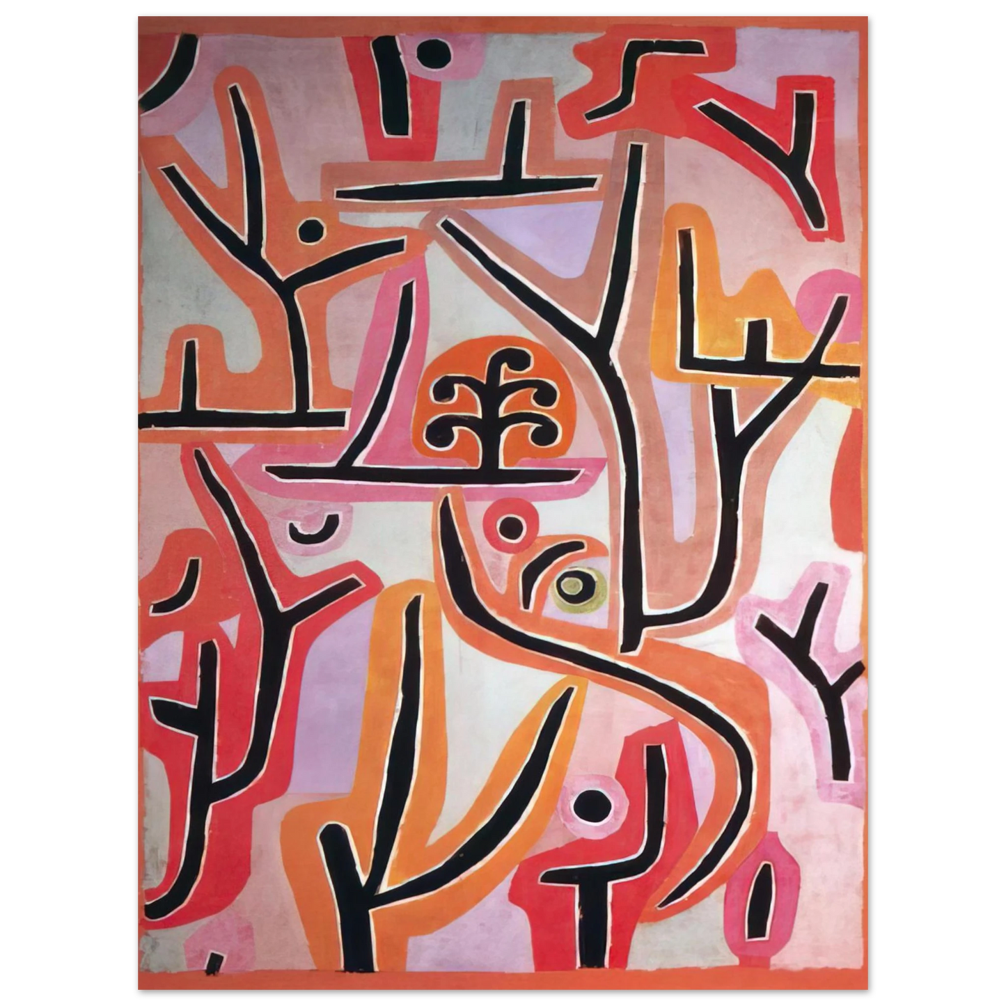 Paul Klee - PARK BEI LU 1938 Fine Art Poster - Default Title