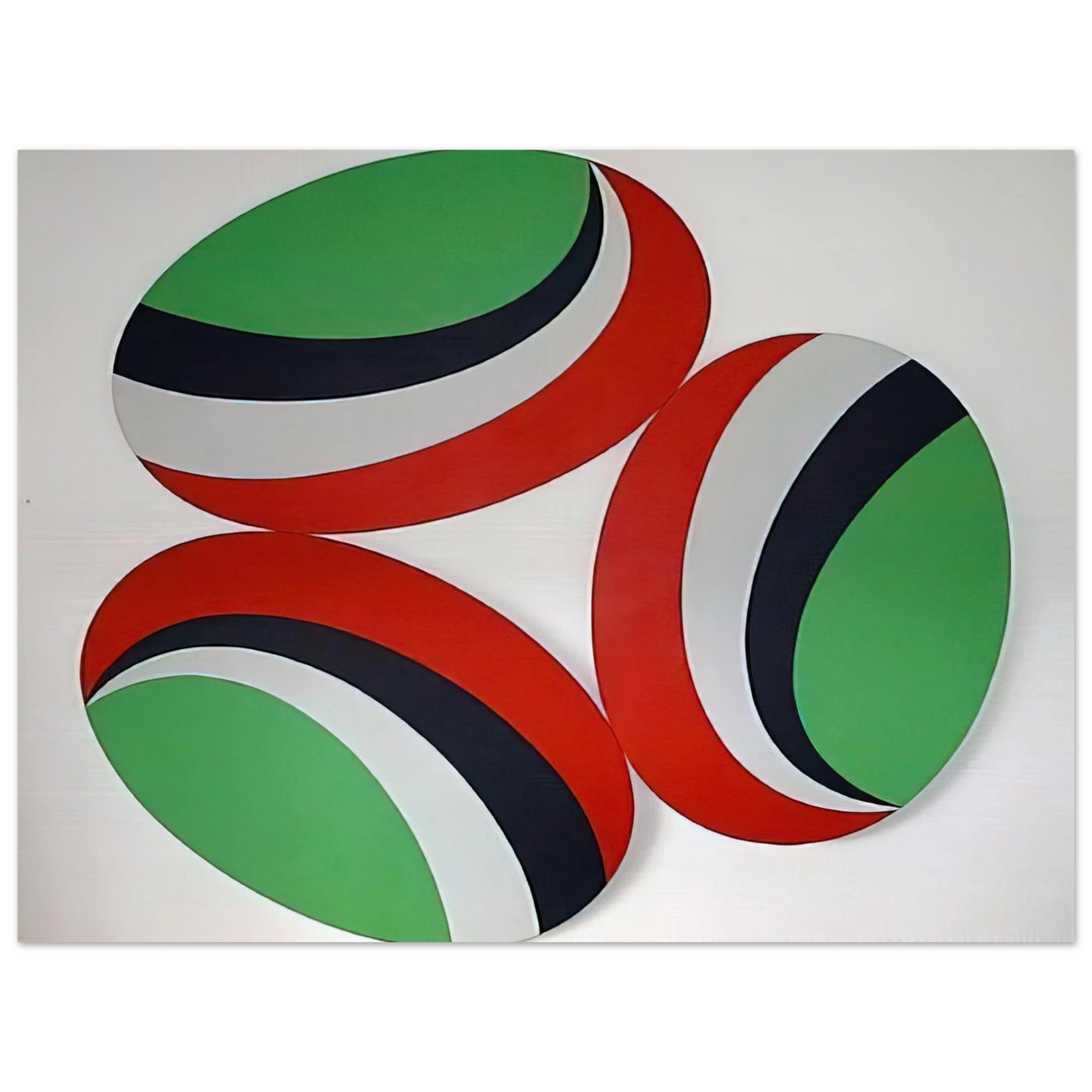 Leon Polk Smith - Oh Happy Day Constellation series - Hard Edge Painting Fine Art Poster - Default Title