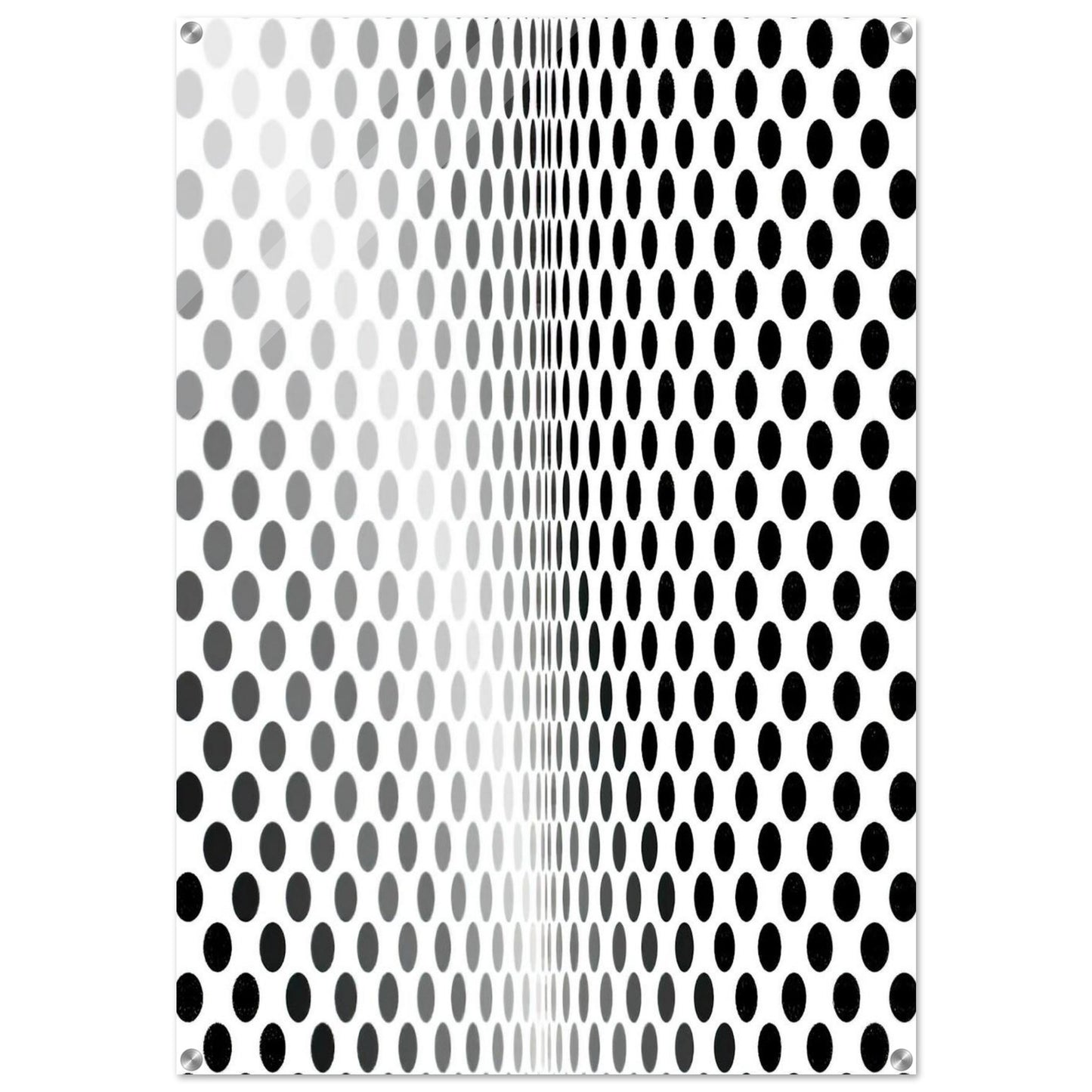 LOSS 1964 - Bridget Riley Acrylic Print - 70x100 cm / 28x40″ inches