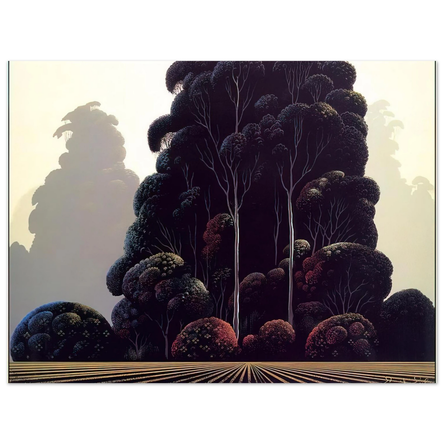 Eyvind Earle - Autumn Fine Art Poster - Default Title