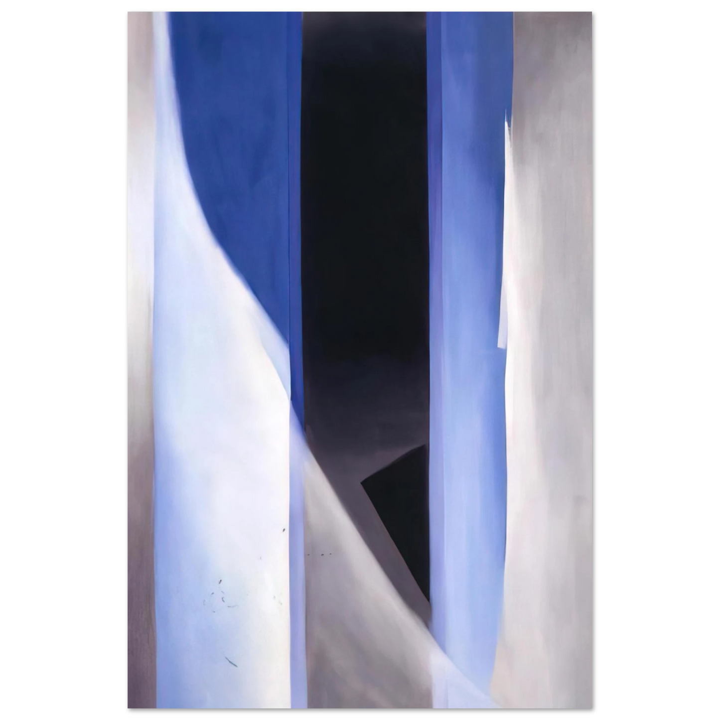 Georgia O'Keeffe - Blue 2 Fine Art Poster - 40x60 cm / 16x24 inches