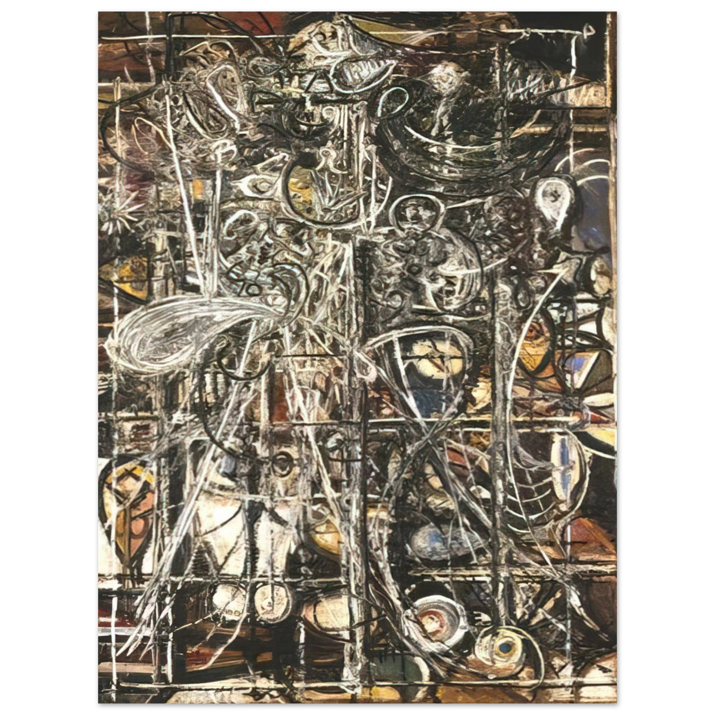 Richard Pousette-Dart - Figure Fine Art Poster - Default Title