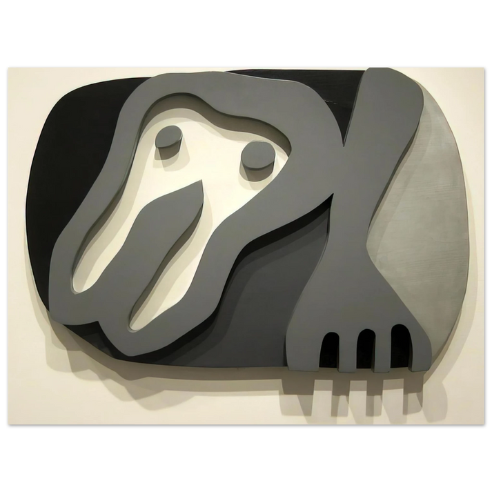 Jean Arp - Shirt Front and Fork 75x100 cm / 30x40inches Fine Art Poster