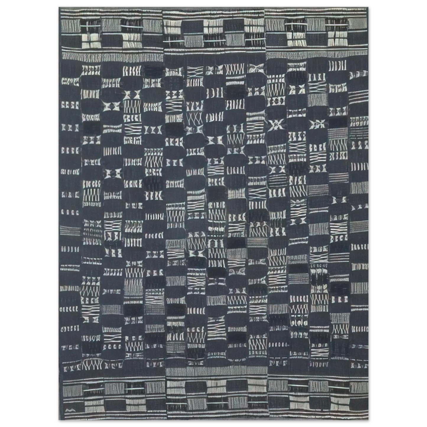 Anni Albers - THICKLY SETTLED 1957 Fine Art Poster - Default Title