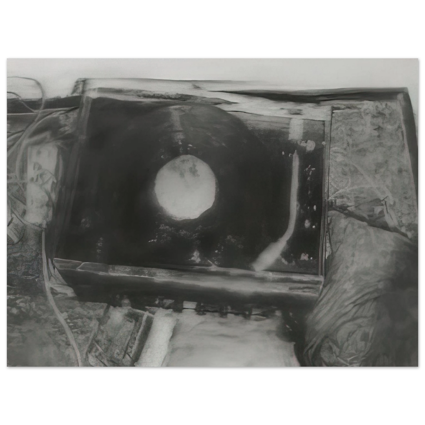 Gerhard Richter - RECORD PLAYER 1988 Fine Art Poster - Default Title