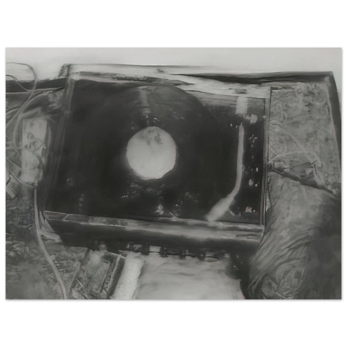 Gerhard Richter - RECORD PLAYER 1988 75x100 cm / 30x40inches Fine Art Poster