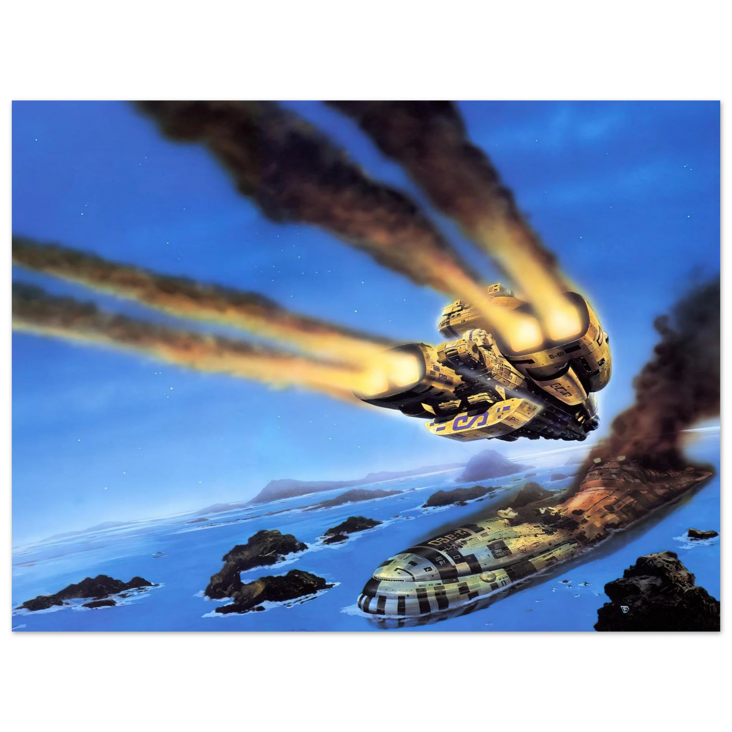 Chris Foss - Chris Foss Fine Art Poster - Default Title