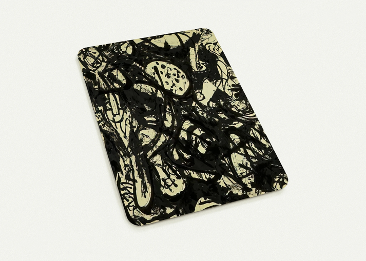 BLACK WHITE NUMBER 20 1951 By Jackson Pollock Pack of 10 Post Cards | Jackson Pollock Post Cards | A6 (10.5 x 14.8 cm) - 4.1 x 5.8 inches