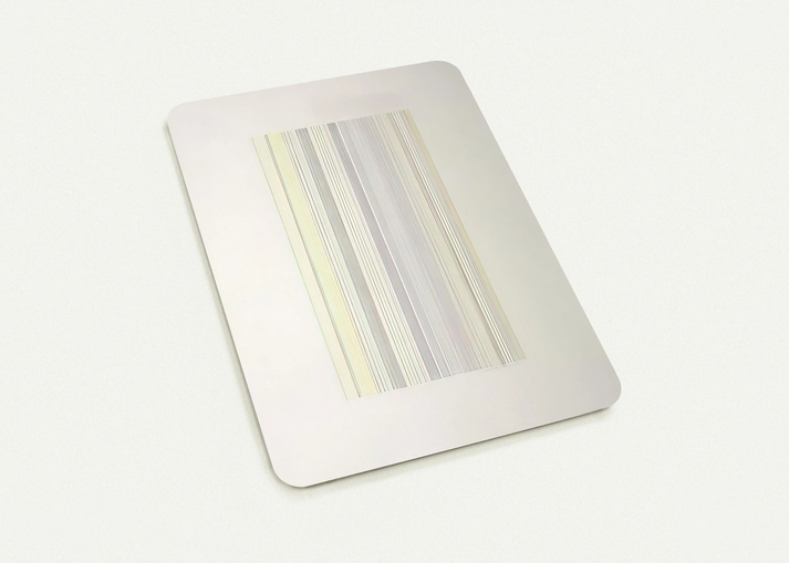 Checkmate - 1973 By Gene Davis Pack of 10 Post Cards | Gene Davis Post Cards | A6 (10.5 x 14.8 cm) - 4.1 x 5.8 inches