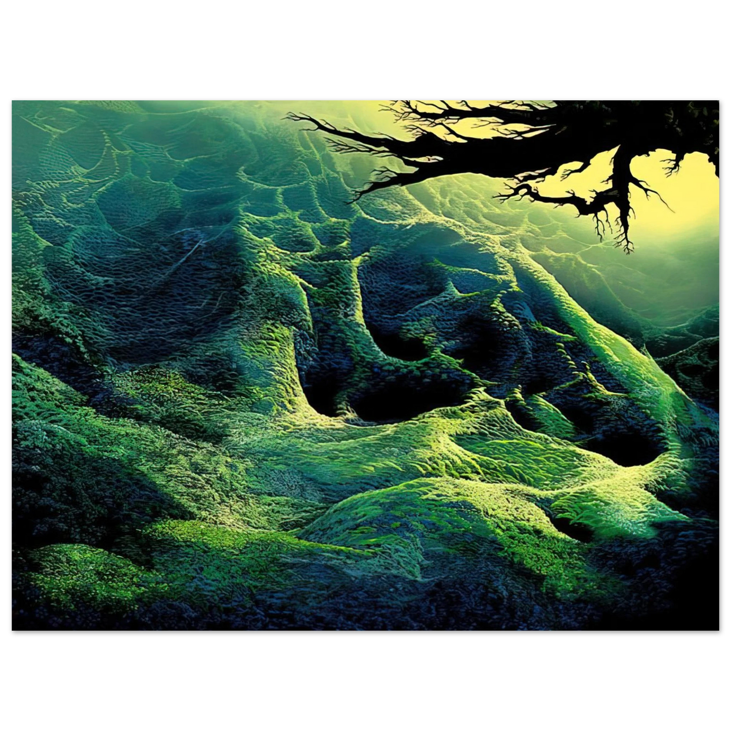 Eyvind Earle - My Soul Fine Art Poster - Default Title