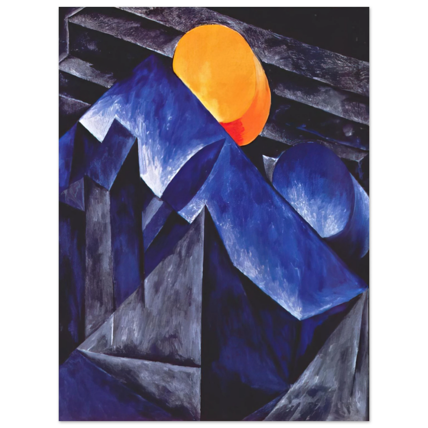 Natalia Goncharova - Composition - 1914 Fine Art Poster - Default Title