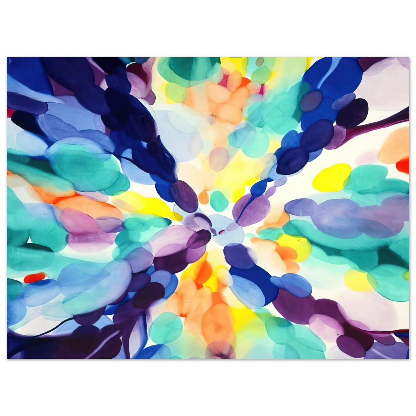 Alice Baber - Lavender High Fine Art Poster - Default Title