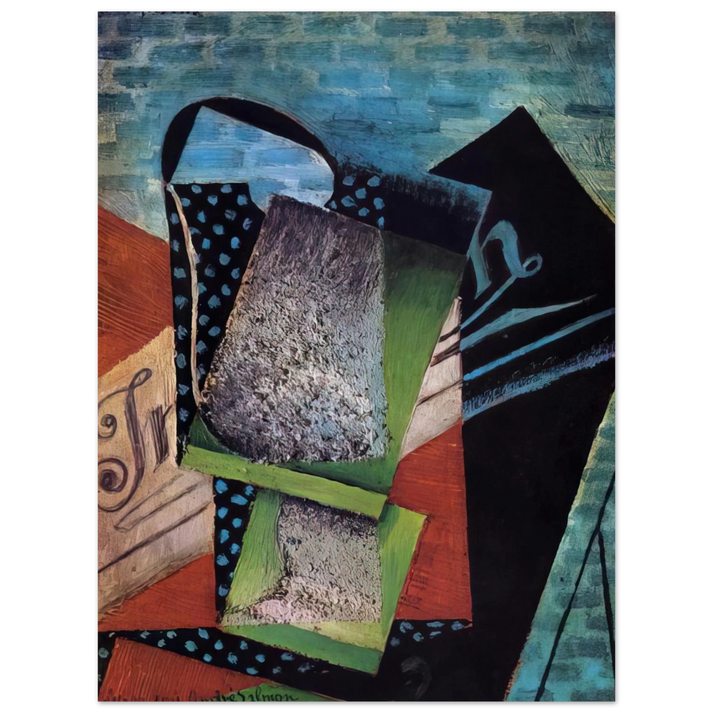 Juan Gris - STILL LIFE DEDICATED TO ANDRE SALMON 1915 75x100 cm / 30x40inches Fine Art Poster