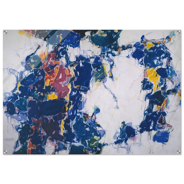 Around the Blues - Sam Francis Acrylic Print - 70x100 cm / 28x40″ inches