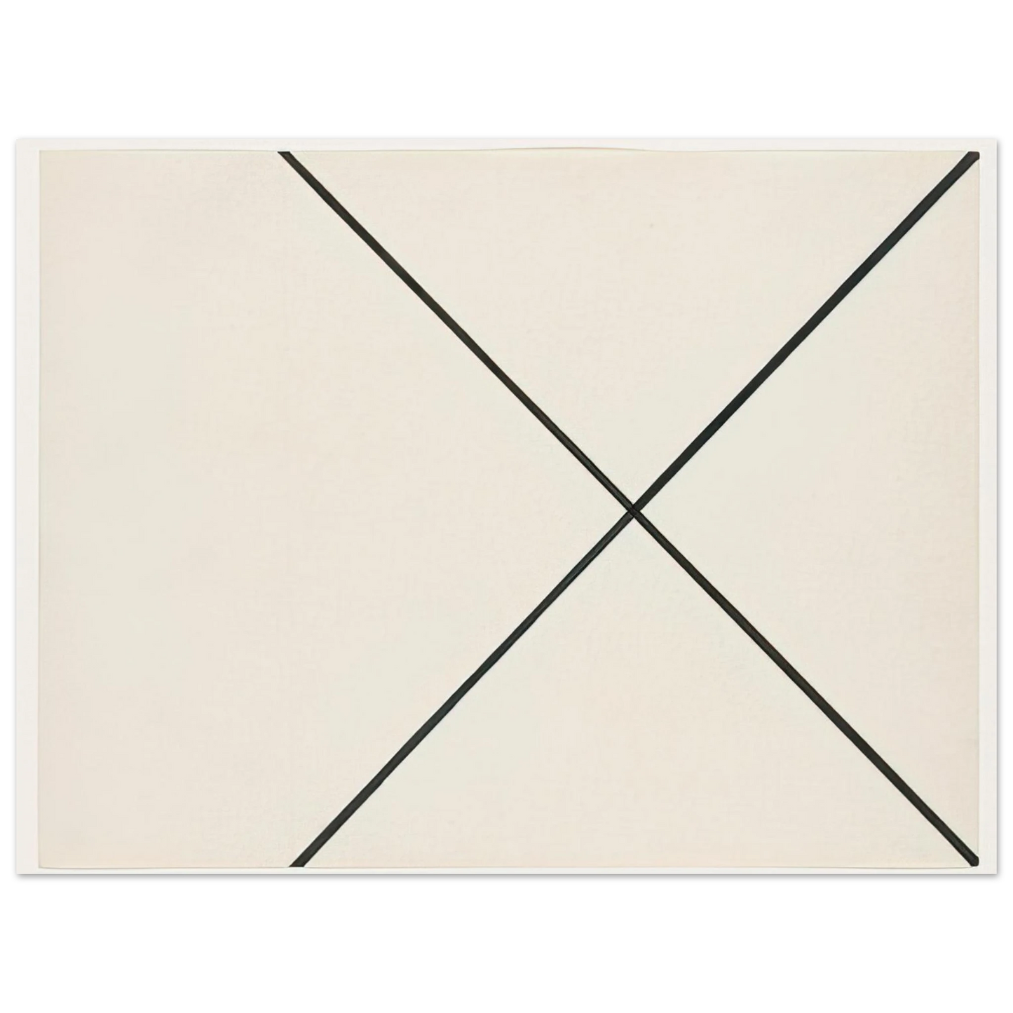 Ellsworth Kelly - Diagonal Lines Fine Art Poster - Default Title