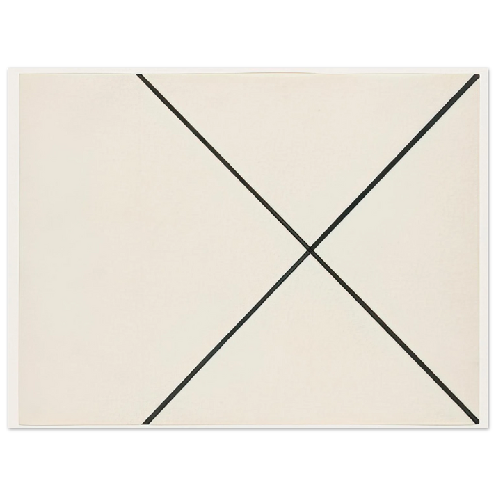 Ellsworth Kelly - Diagonal Lines 75x100 cm / 30x40inches Fine Art Poster