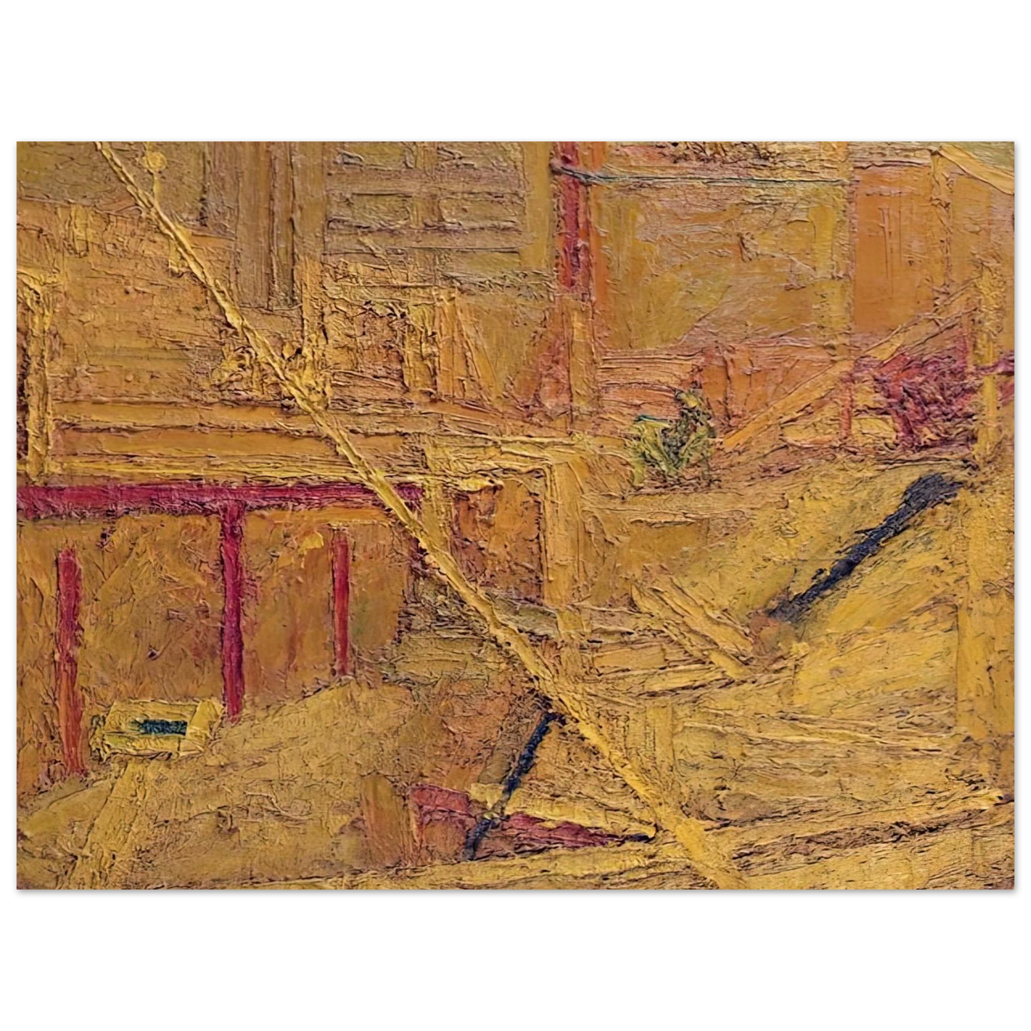 Frank Auerbach - MAPLES DEMO Fine Art Poster - Default Title