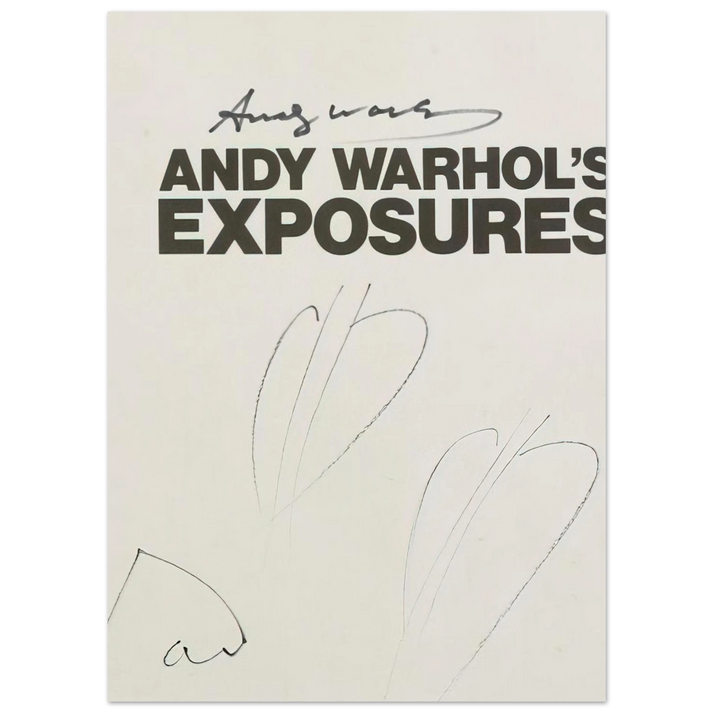 Andy Warhol - Butterfly Hearths Andy Warhol's Exposures Fine Art Poster