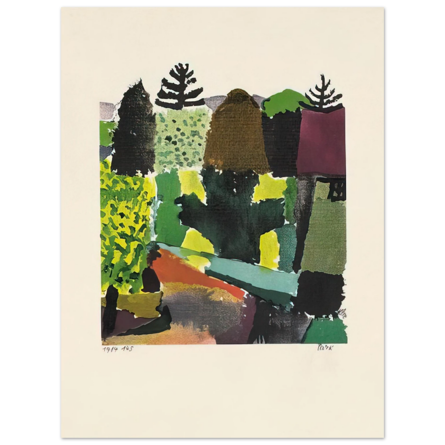Paul Klee - PARK 1920 Fine Art Poster - Default Title