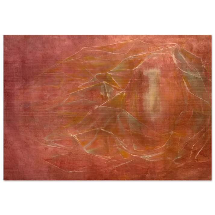 Vessel in a Drift of Diamond Light in the Sky of the Mind - 1944 - Morris Graves Brushed Aluminum Print - 70x100 cm / 28x40 inches | Morris Graves Aluminum Print | Morris Graves Prints