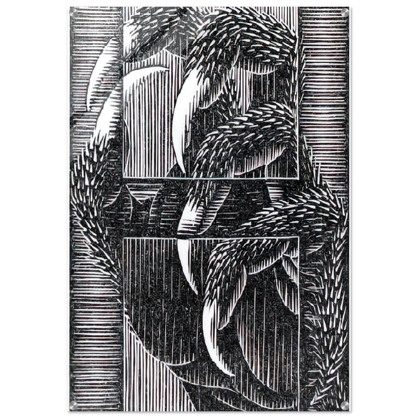 ESCHER (13) - MC Escher Acrylic Print - 70x100 cm / 28x40″ inches | MC Escher Wall Art | MC Escher Prints