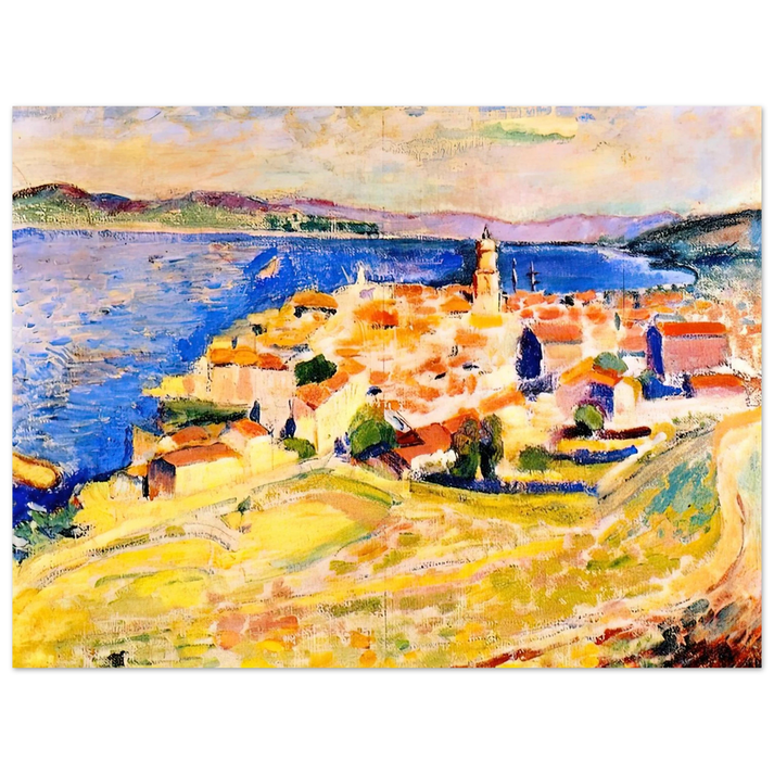 Henri Matisse - VIEW OF SAINT TROPEZ 1904 75x100 cm / 30x40inches Fine Art Poster