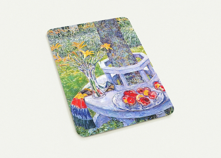 Mrs. Hassam's Garden at East Hampton By Childe Hassam Pack of 10 Post Cards | Childe Hassam Post Cards | A6 (10.5 x 14.8 cm) - 4.1 x 5.8 inches