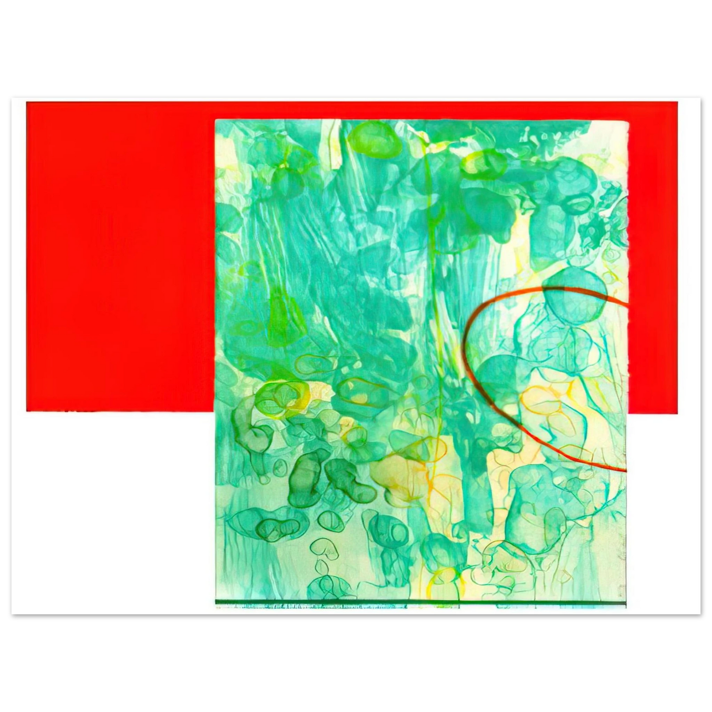 Sam Gilliam - Bluest Fine Art Poster - Default Title