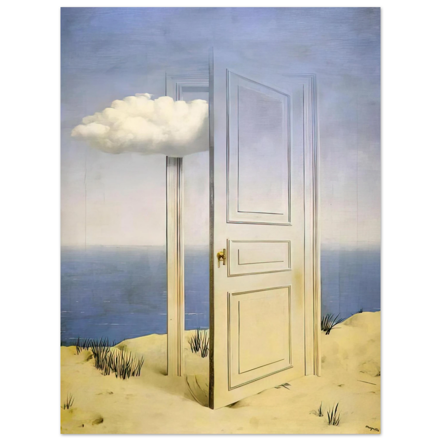 Rene Magritte - THE VICTORY 1939 Fine Art Poster - Default Title