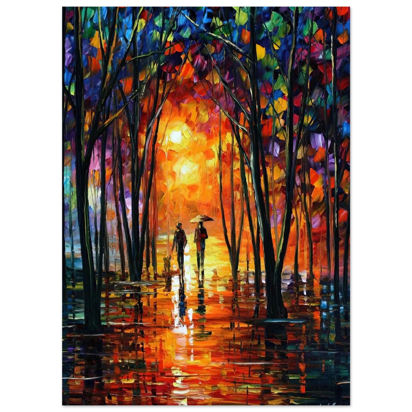 Leonid Afremov - Leonid Afremov Fine Art Poster - 75x100 cm / 30x40 inches
