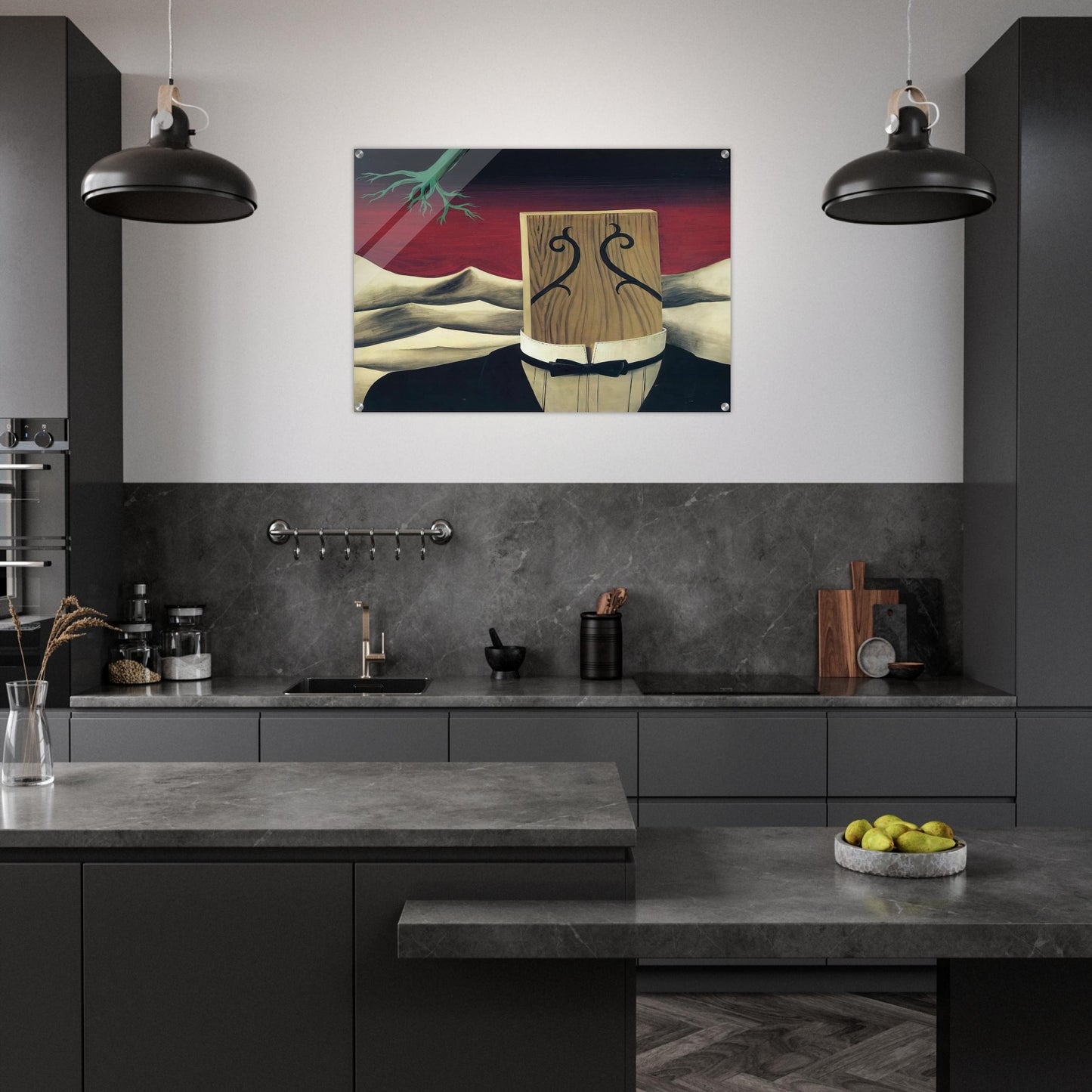 THE CONQUEROR 1926 - Rene Magritte Acrylic Print - 70x100 cm / 28x40″ inches | Rene Magritte Wall Art | Rene Magritte Prints