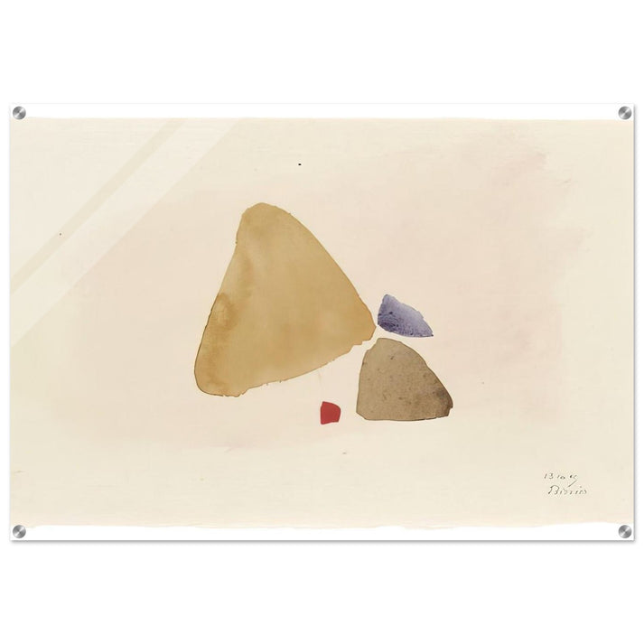 23.10.49 - 1949 - Julius Bissier Acrylic Print - 70x100 cm / 28x40″ inches