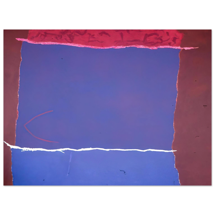 Theodoros Stamos - Infinity Field, Lefkada Series - 1980 75x100 cm / 30x40inches Fine Art Poster