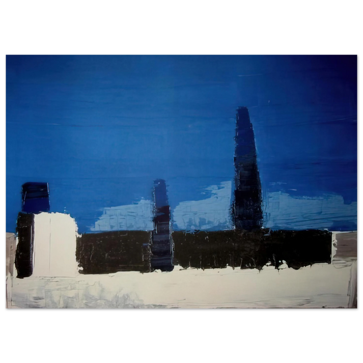 Nicolas de Stael - Fiesole - 1953 Fine Art Poster