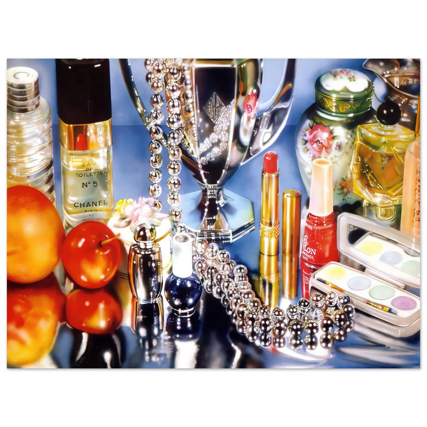 Audrey Flack - CHANEL 1974 Fine Art Poster - Default Title