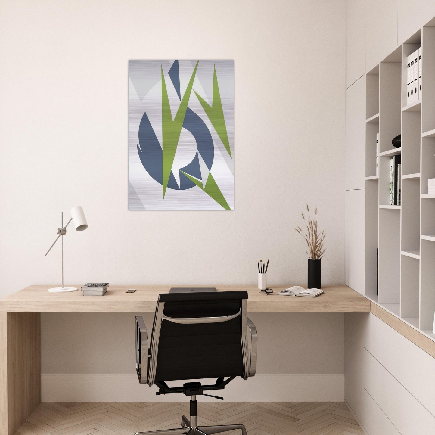 Embrace - Lee Krasner Brushed Aluminum Print - 70x100 cm / 28x40 inches | Lee Krasner Aluminum Print | Lee Krasner Prints