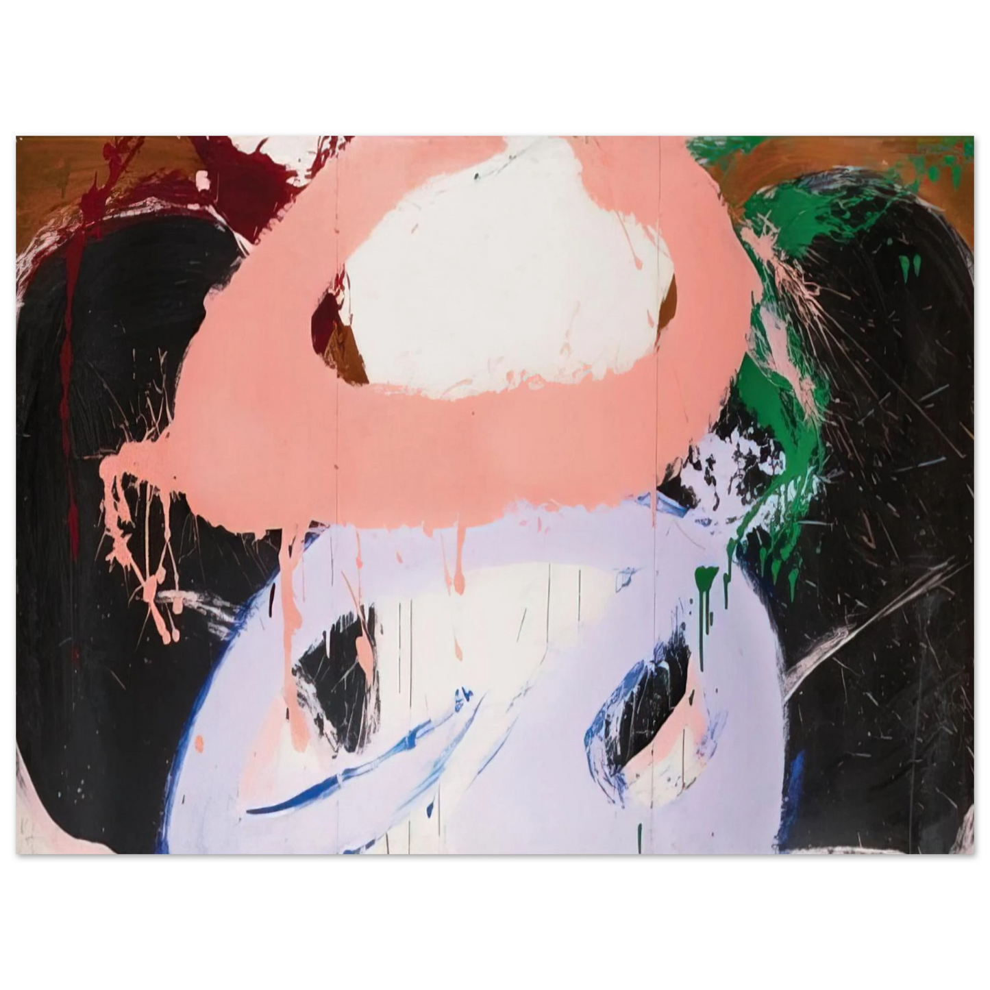 Norman Bluhm - Dhatri II - 1971 Fine Art Poster - Default Title