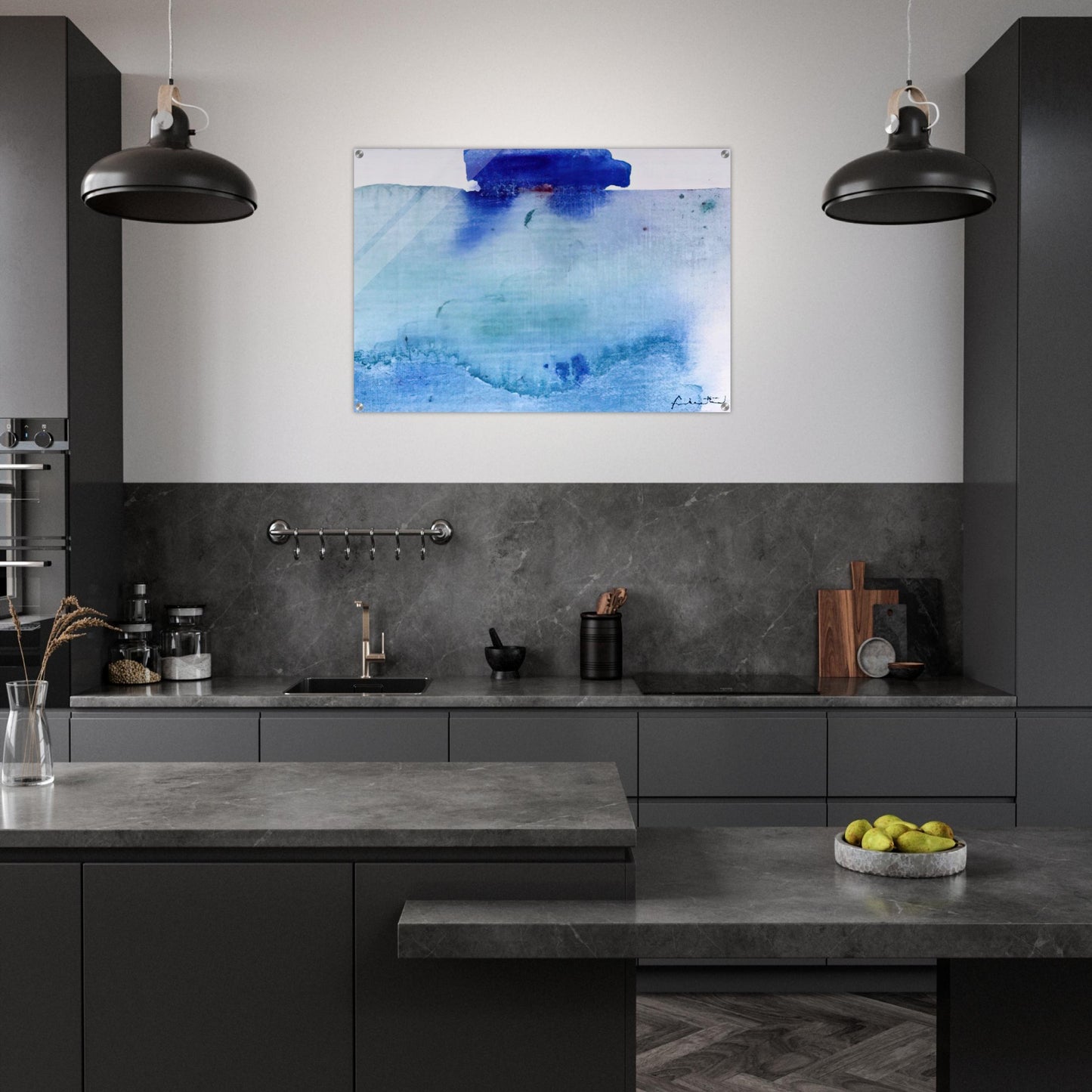 Untitled - 1982 - Helen Frankenthaler Acrylic Print - 70x100 cm / 28x40″ inches