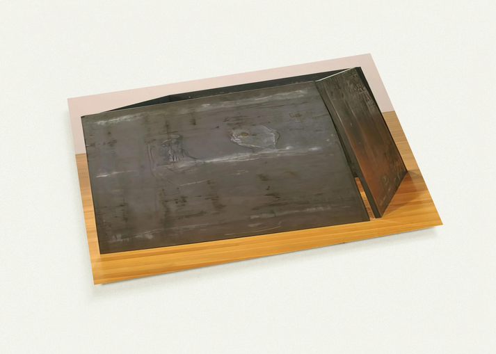 ONE TON PROP HOUSE OF CARDS 1969 By Richard Serra Pack of 10 Post Cards | Richard Serra Post Cards | A6 (10.5 x 14.8 cm) - 4.1 x 5.8 inches