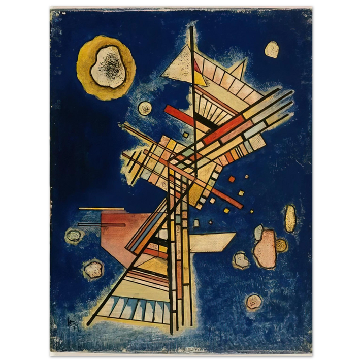 Wassily Kandinsky - DARK FRESHNESS 1927 75x100 cm / 30x40inches Fine Art Poster