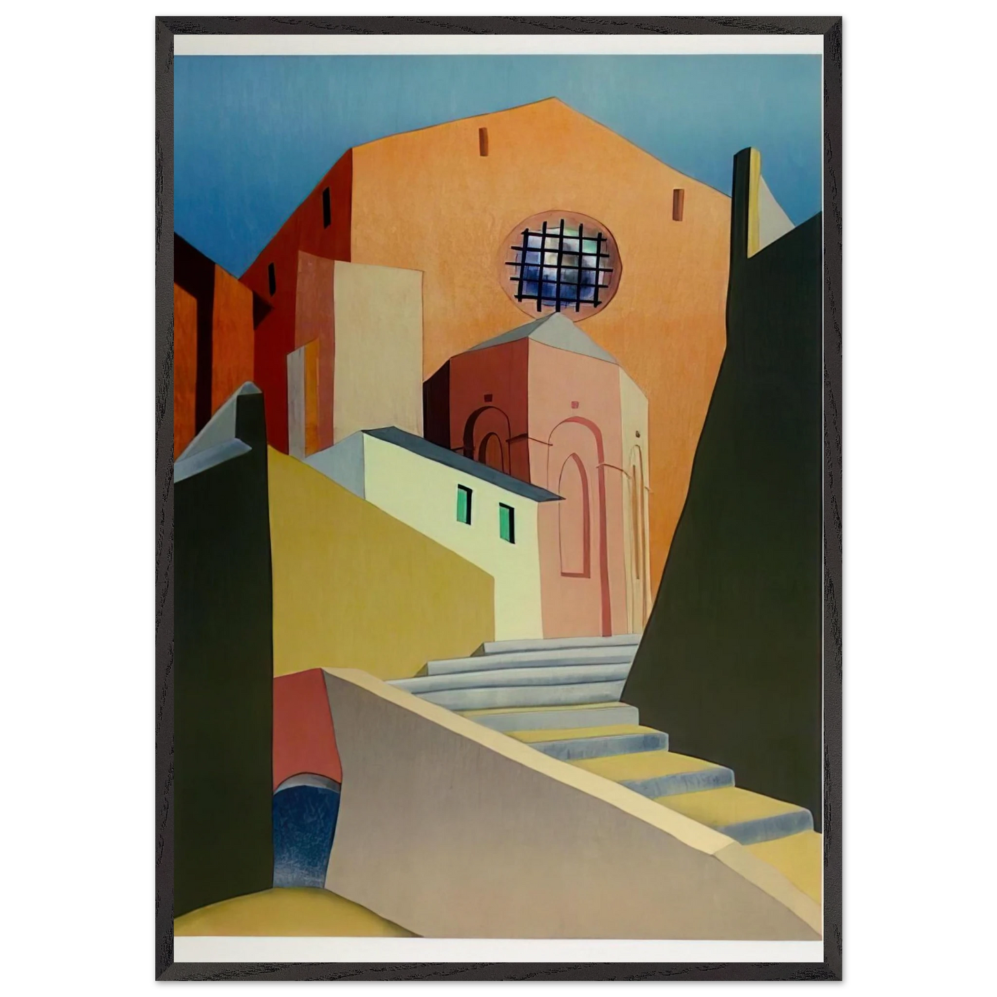 Sienna - 1979 - Clarence Holbrook Carter Framed Art Print – Black Wooden Frame - Default Title - -Framed Art Print