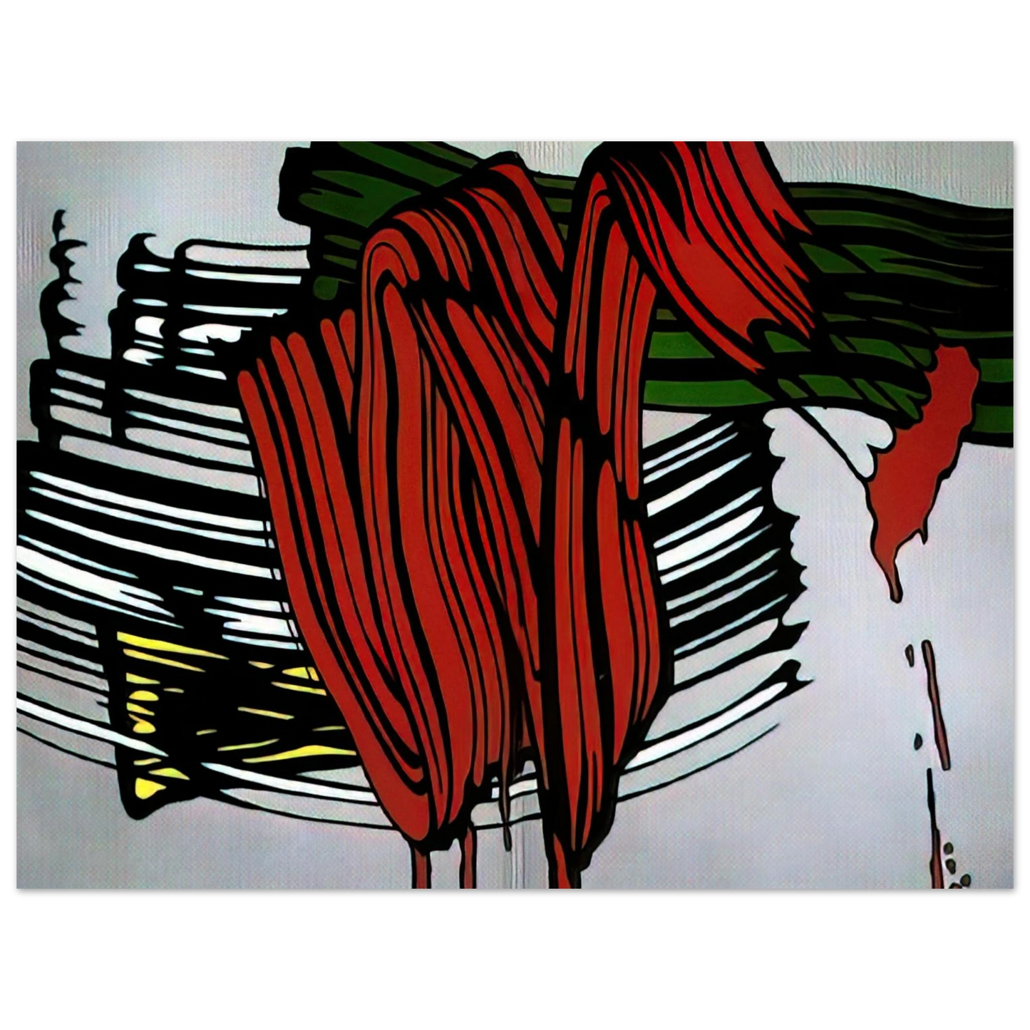 Roy Lichtenstein - BIG PAINTING NO 6 1965 1 Fine Art Poster - Default Title