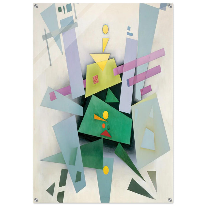 INVENTION COMPOSITION 31 1933 - Rudolf Bauer Acrylic Print - 70x100 cm / 28x40″ inches