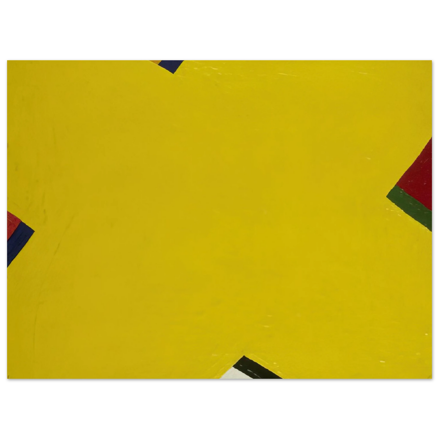 Al Held - Yellow Fine Art Poster - Default Title