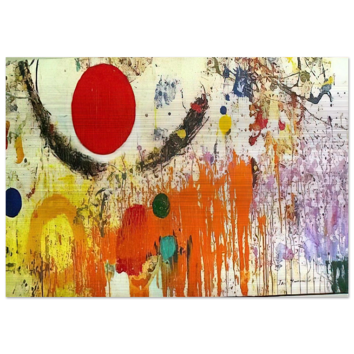 UNTITLED 1972 - Taro Yamamoto Brushed Aluminum Print - 70x100 cm / 28x40 inches | Taro Yamamoto Aluminum Print | Taro Yamamoto Prints